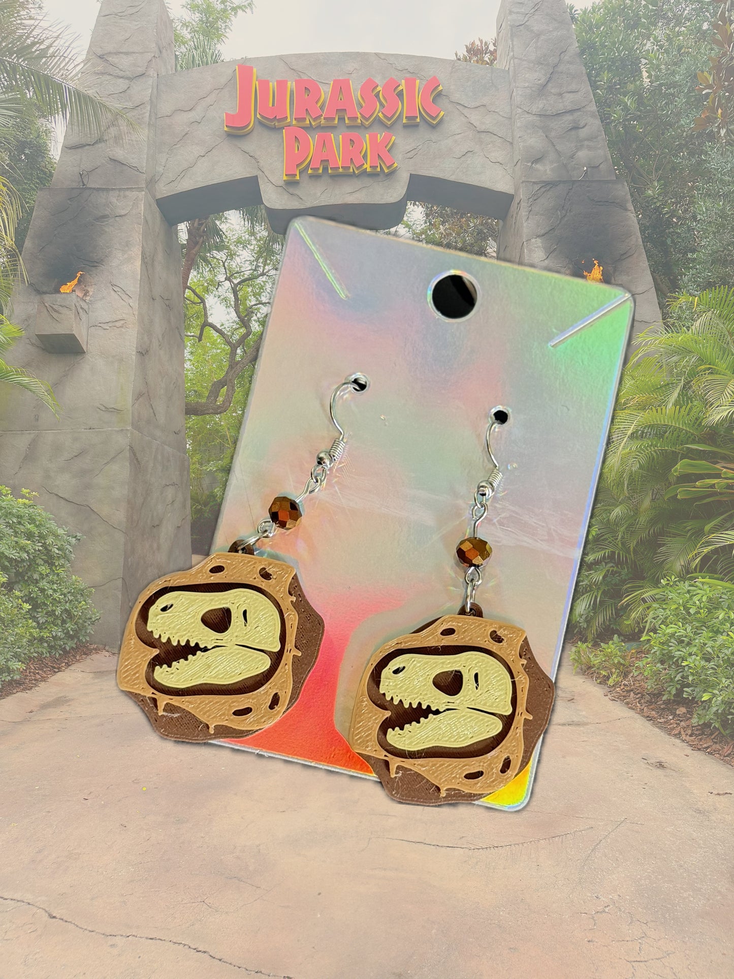 Dino Earrings