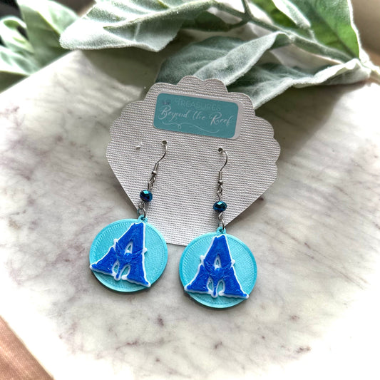 3D Printed Avatar Inspired Earrings - Pandora Avatar earrings - Woodsprite - Animal Kingdom Earrings - Spirit Tree