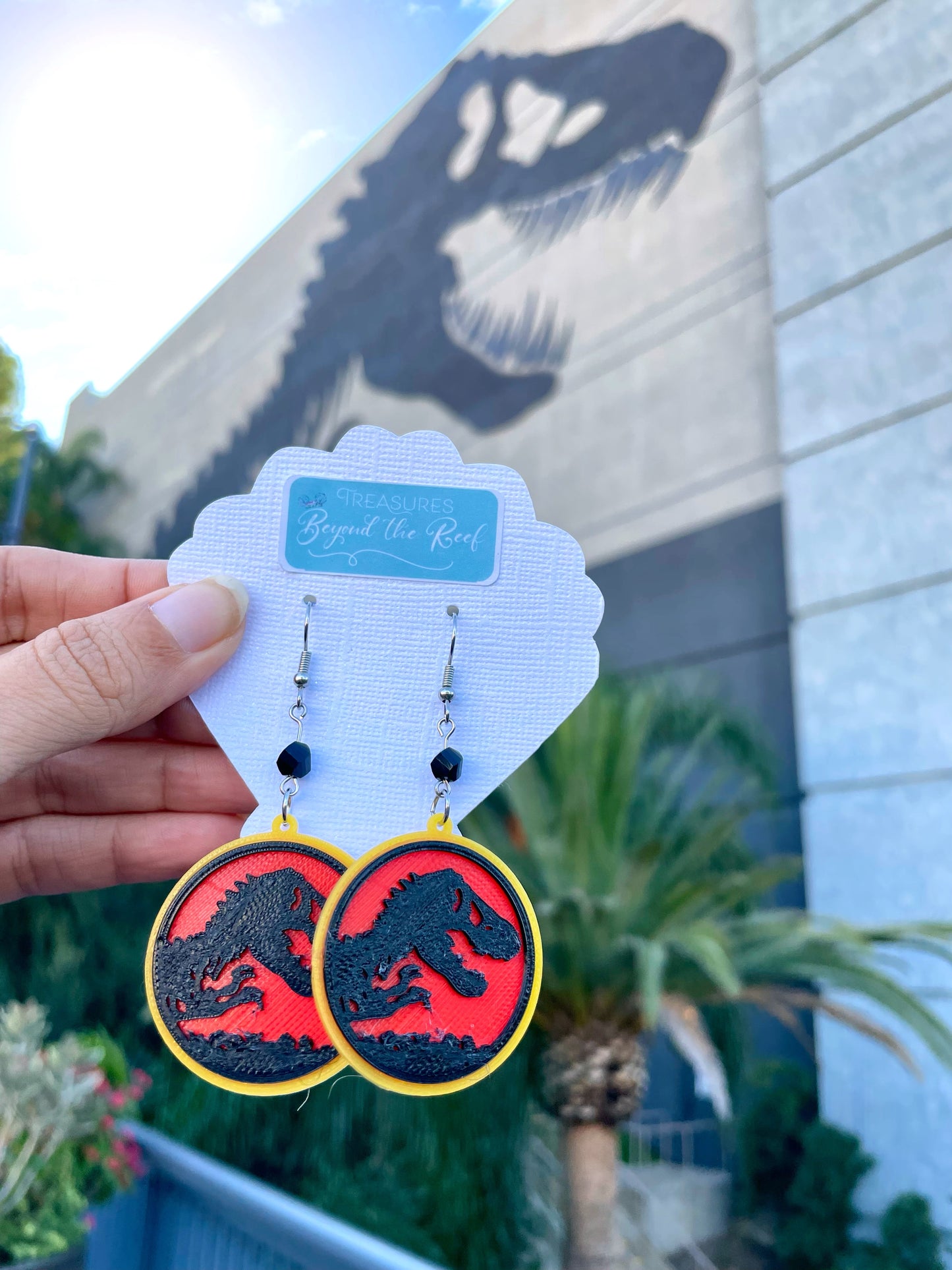 Dino Earrings