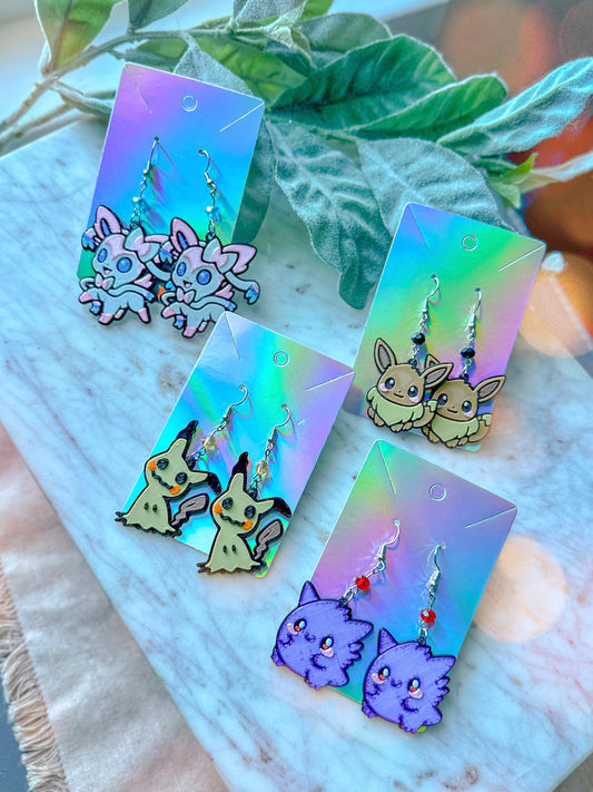 Wild Poke Earrings