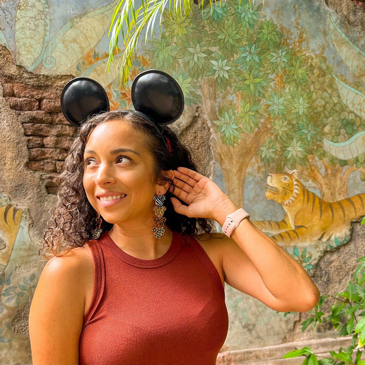 3D printed Animal print earrings - Animal kingdom earrings - Tiger, Zebra, Giraffe print - Mouse Animal print earrings - Leopard print