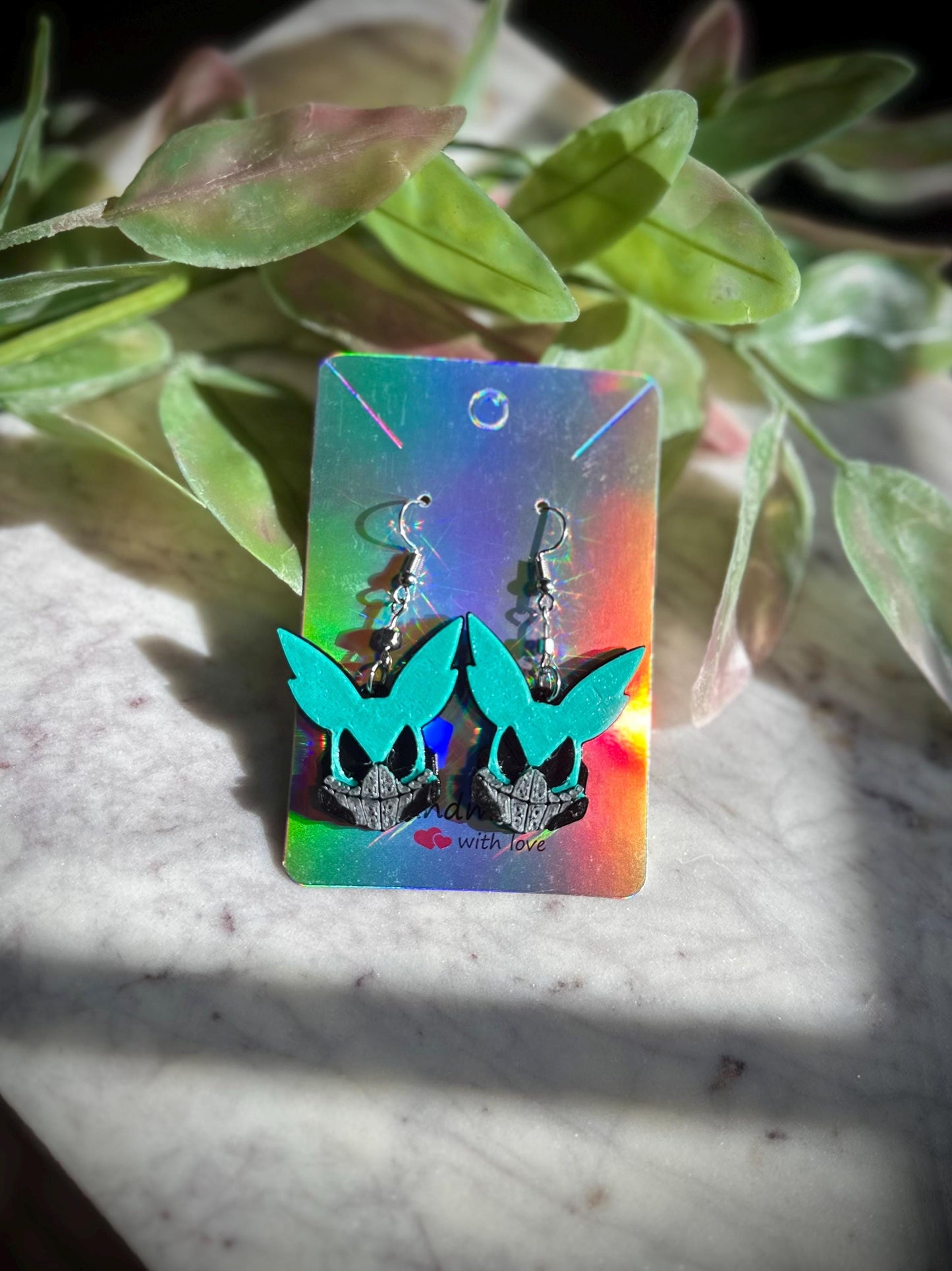 My Hero Academia Earrings: 3D Printed Anime Cosplay Jewelry