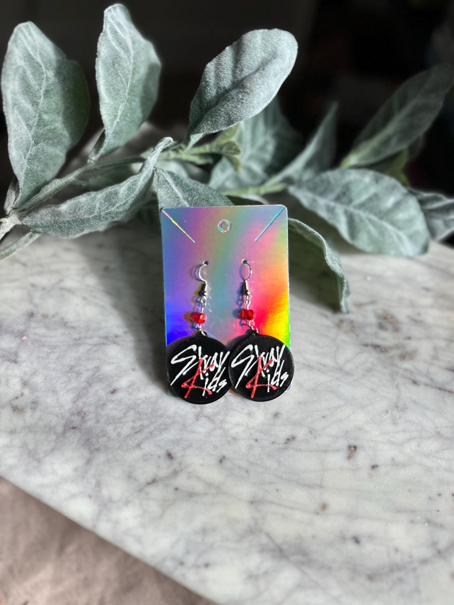 Stray kids earrings - SZK Stay earrings Dominate tour - Kpop earrings - Felix Bang Chan Han IN Changbin Hyunjin Lee Know