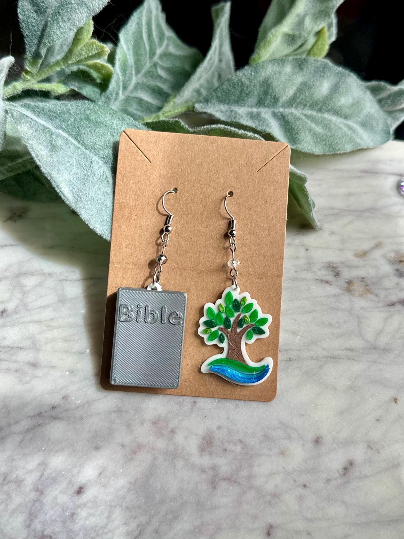 3D Printed JW Convention Earrings or Keychain: Sacramento 2025